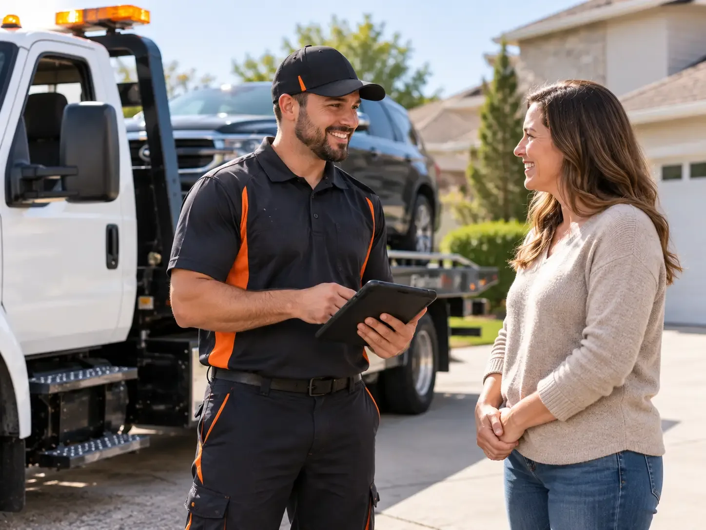 Flatbed Towing Commiskey, IN FAQs